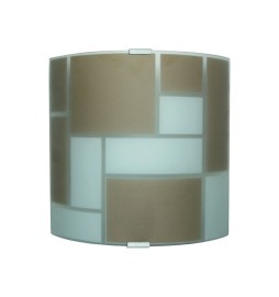 APPLIQUE DORA 1XE27 MONT ARGENTO VETRO BIAN MARR