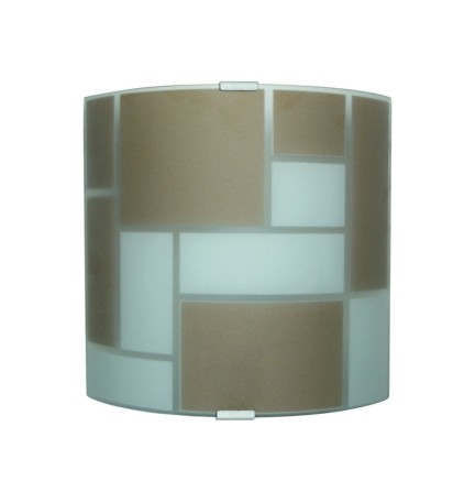 APPLIQUE DORA 1XE27 MONT ARGENTO VETRO BIAN MARR