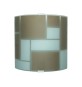 APPLIQUE DORA 1XE27 MONT ARGENTO VETRO BIAN MARR