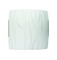 PLAFONIERA SIMONE D 40 CM 2 LUCI E27 F ACC B/CO