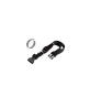 ZOOV COLLARE REG. IN NYLON NERO MM.20X35/55