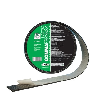 NASTRO GOMMA ESPANSA RETINATO H 50 mm x 10 m