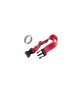 ZOOV COLLARE REG. IN NYLON ROSSO MM.15X30/45