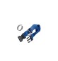 ZOOV COLLARE REG. IN NYLON BLU MM.25X40/65