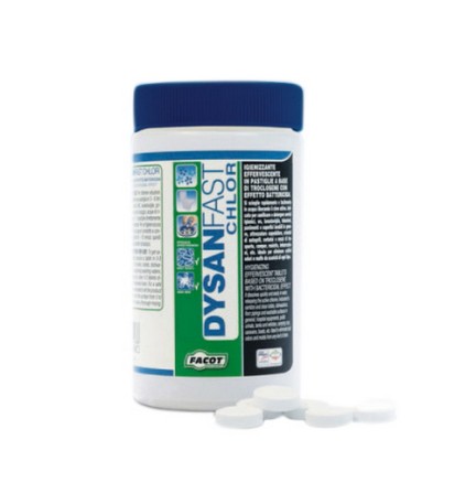 MINIPASTIGLIE DI CLORO ATTIVO DYSANFAST-CLORO 1 kg past. 3.5 gr
