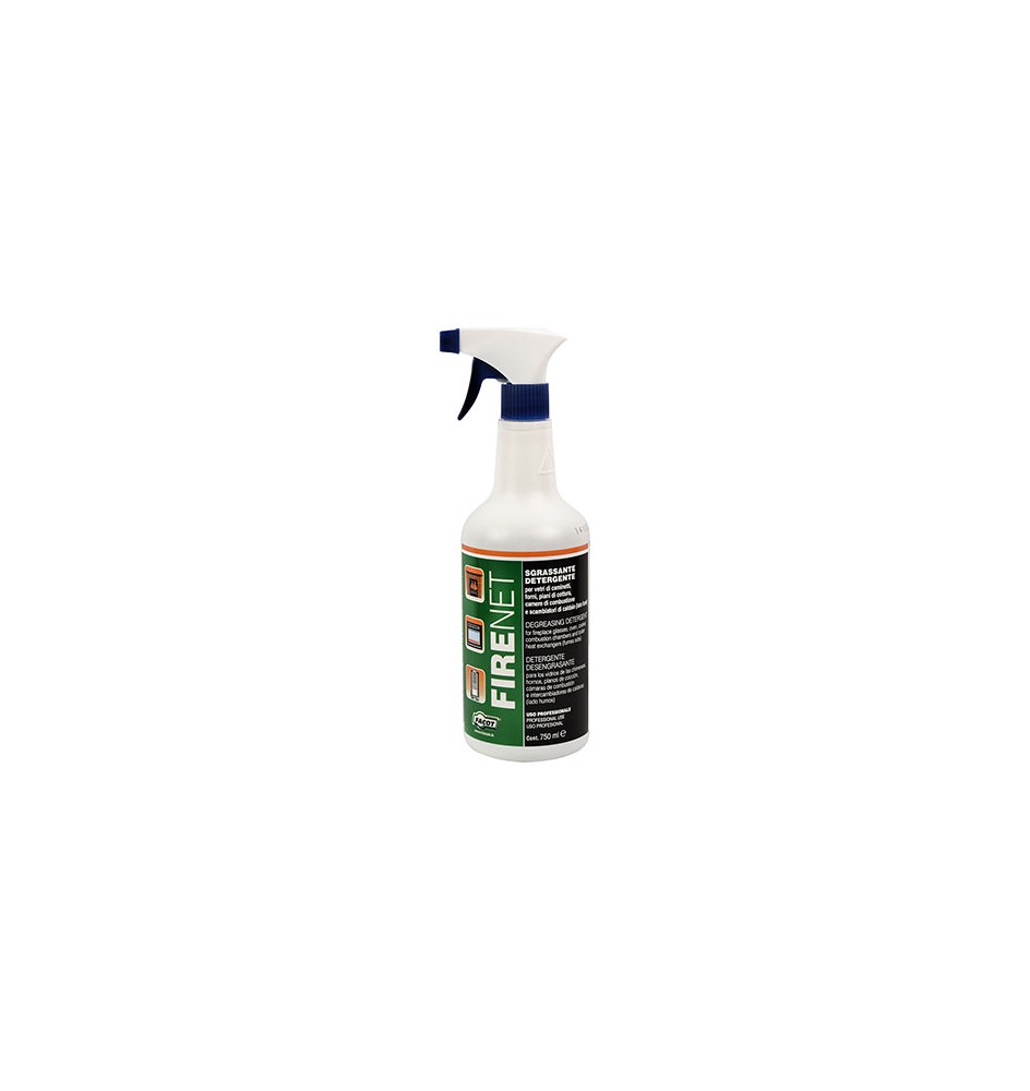 SGRASSATORE SGRASSANTE DETERGENTE VETRI CAMINETTO FIRENET 750 ml