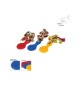 ZOOV GIOCO DENTALE IN GOMMA COLORI ASS/TI