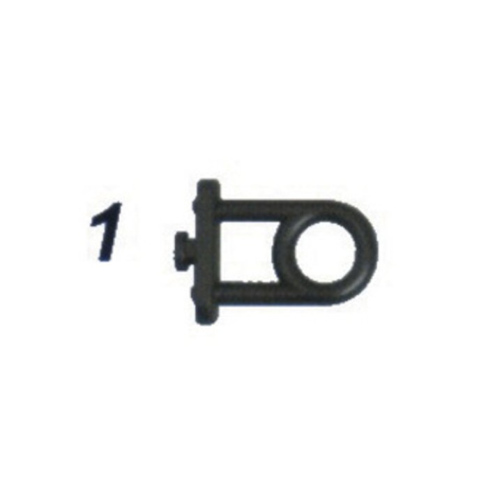 SC GANCIO P/PANNELLI FORATI FIG 1 OCCHIO 5 PZ