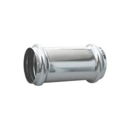 CANOTTO GIUNZIONE PER TUBI IN OTTONE CON 2 O-RING Diam. mm. 32