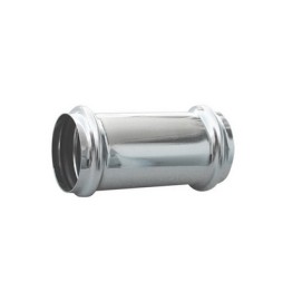 GIUNZIONE PER TUBI IN OTTONE CON 2 O-RING Diam. mm. 40
