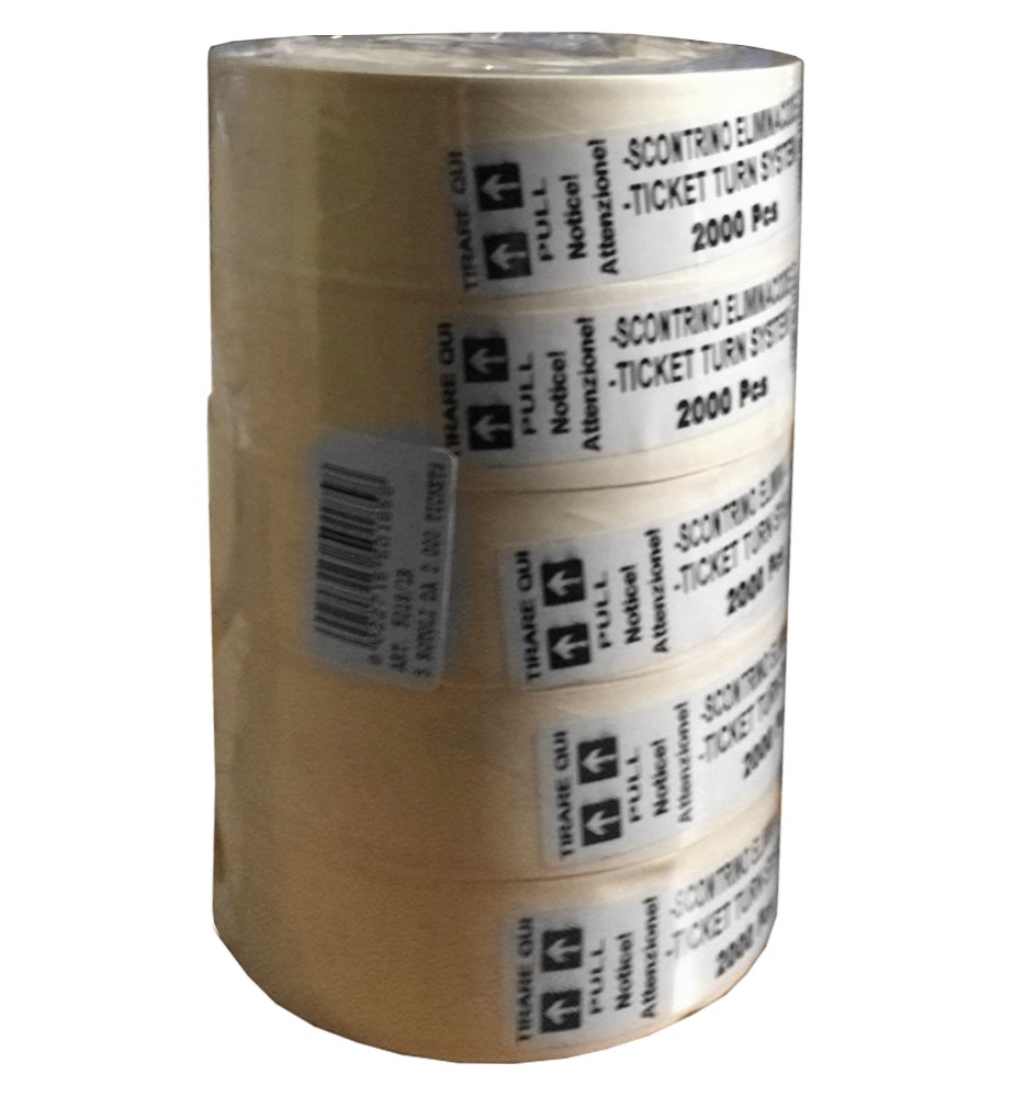 ROTOLO 2000 ETICHETTE ELIMINA CODE