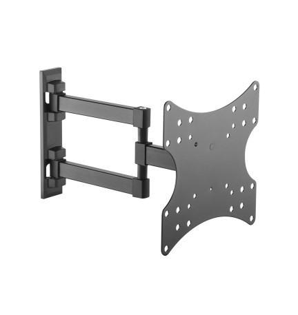 SUPPORTO TV A MURO DOPPIO BRACCIO 28/42 POLLICI