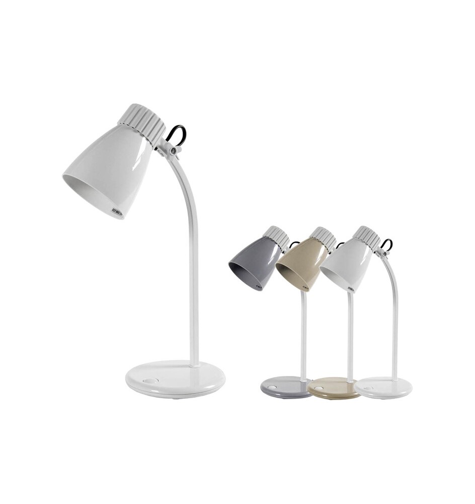 LAMPADA DA TAVOLO MOD.GCS CM.35 COL.ASS 11W