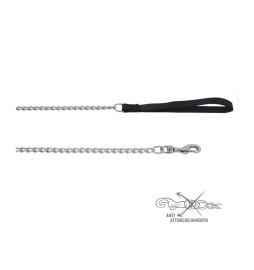 ZOOV GUINZAGLIO NYLON CM.120 NERO C/CATENA