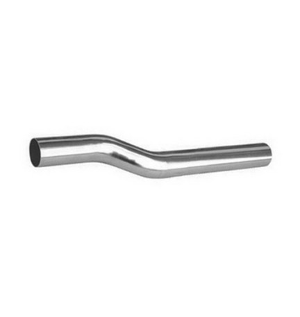 CANOTTO IN OTTONE ECCENTRICO CROMO D. 32 x 300 mm