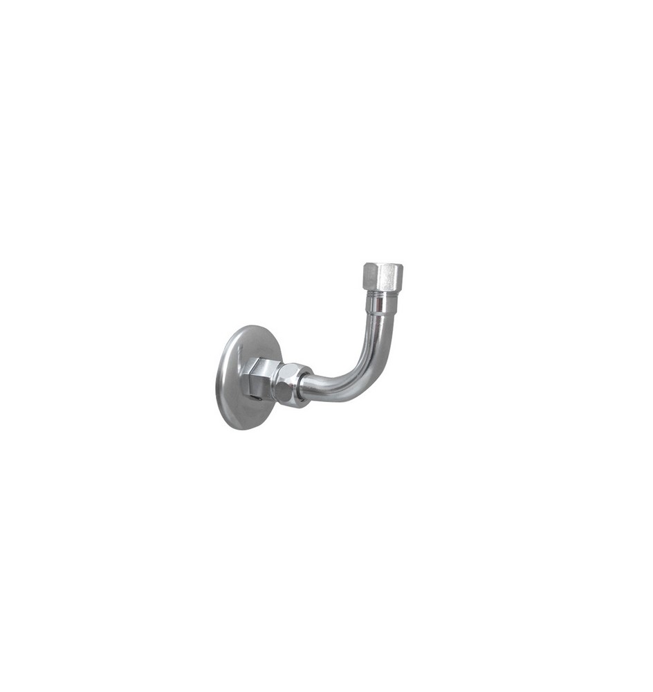 CURVETTA SOTTOLAVABO A 90° COMPLETA 1/2 x 3/8 Diam. 10