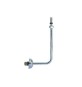 COMPLETO CANNUCCIA IN RAME PER SCALDABAGNO 1/2 x 1/2 Diam. 12