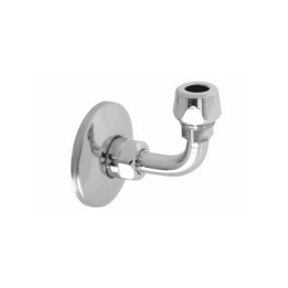 CURVETTA SOTTOLAVABO A 90° COMPLETA E GIREVOLE 1/2 x 3/8 Diam. 10