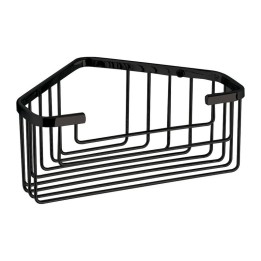 GEDY 2483 ANGOLIERA P/DOCCIA FILO ACC NERO OP