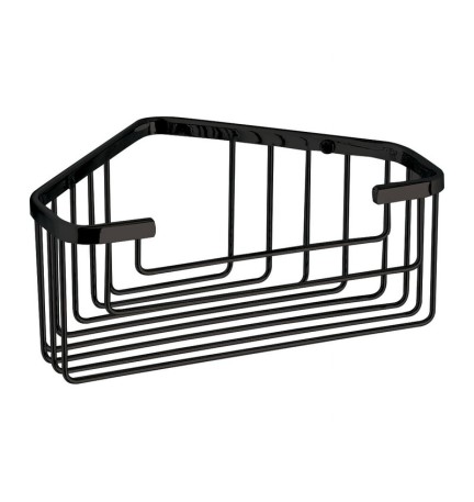 GEDY 2483 ANGOLIERA P/DOCCIA FILO ACC NERO OP