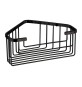 GEDY 2483 ANGOLIERA P/DOCCIA FILO ACC NERO OP
