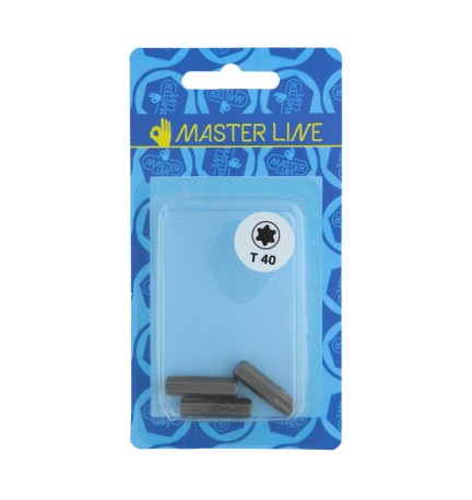 BL INSERTO TORX 25 MM T10 M 3,0 3 PZ