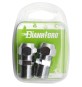 2 PZ NIPPLES BICONO CROMATO PER CANNETTE BLISTER pz.2 x (1/2x3/8) Diam. 10