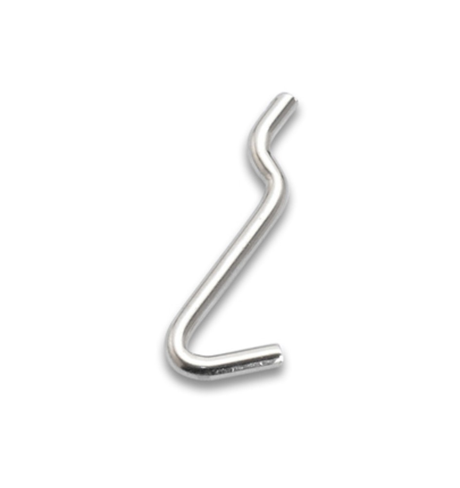 SC GANCIO P/PANNELLI FORATI FIG 2 DA 10 PZ