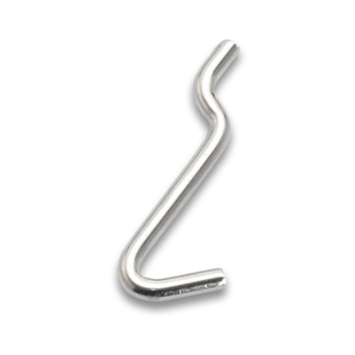 SC GANCIO P/PANNELLI FORATI FIG 2 DA 10 PZ