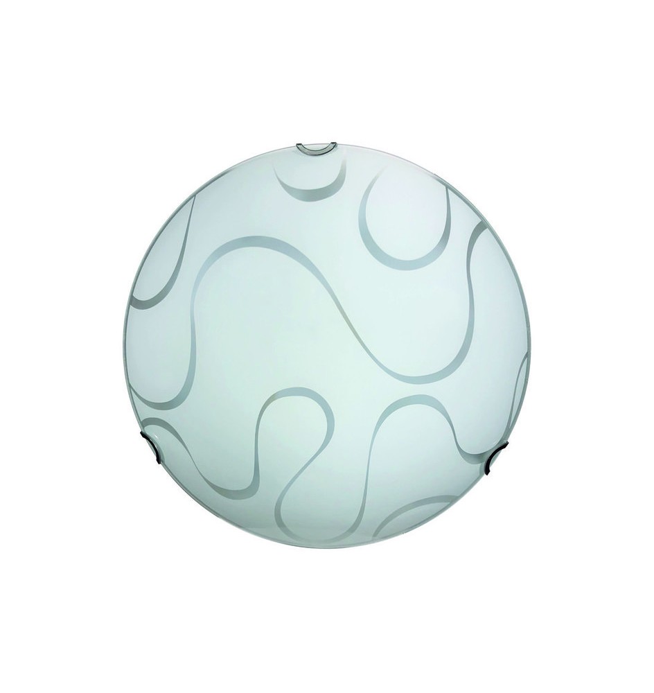 PLAFONIERA ONDA D 30 CM DECORAZ ONDA