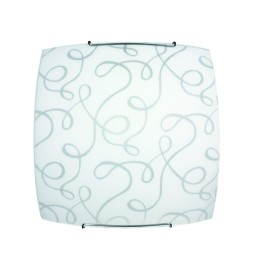 PLAFONIERA MARILENA 40X40 CM BIANCO