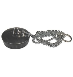 TAPPO IN GOMMA PER VASCA MISURA MEDIA Diam. 44 mm.