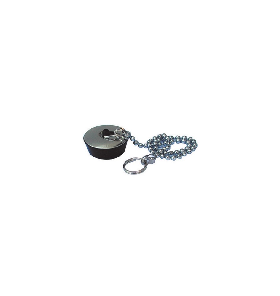 TAPPO IN GOMMA PER LAVABO MISURA PICCOLA Diam. 31 mm.