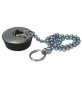 TAPPO IN GOMMA PER LAVABO MISURA PICCOLA Diam. 31 mm.