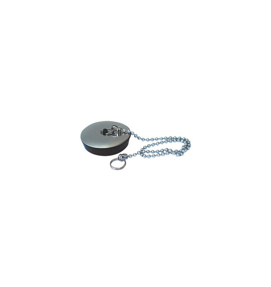 TAPPO IN GOMMA PER LAVELLO MISURA GRANDE Diam. 52 mm.