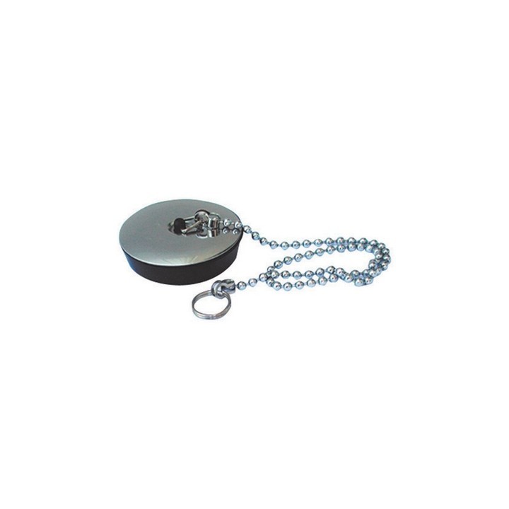 TAPPO IN GOMMA PER LAVELLO MISURA GRANDE Diam. 52 mm.