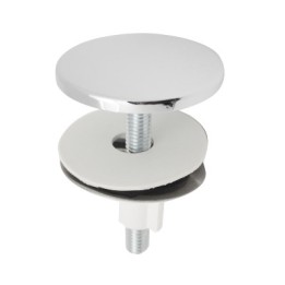 COPRIFORO PER LAVABO IN OTTONE TIPO PESANTE Cromo