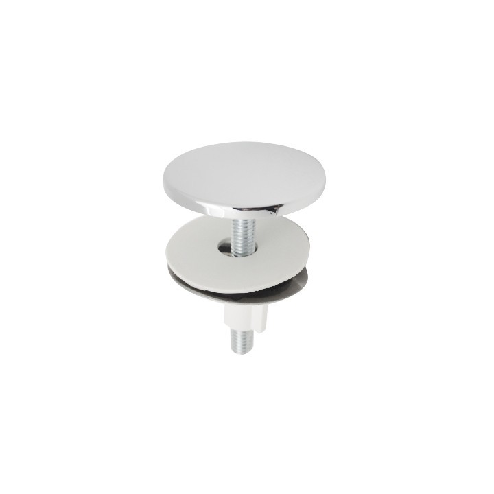 COPRIFORO PER LAVABO IN OTTONE TIPO PESANTE Cromo