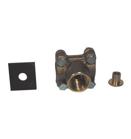 PRESA RAPIDA D'ACQUA IN OTTONE PER TUBO (RUBA ACQUA) 3/8 Foro D.10 mm Fil. 1/2F