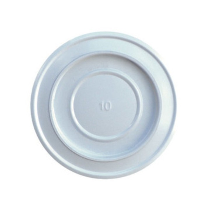ROSONE P/TUBO DI STUFA D 9 CM BIANCO