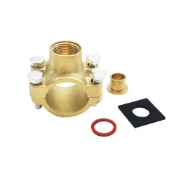PRESA RAPIDA RUBA ACQUA PER TUBO 1" 1/4