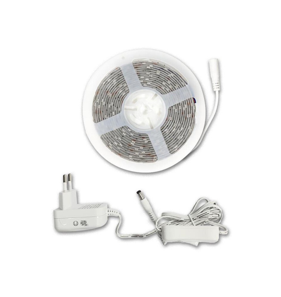 KIT STRIP LED 12W 5 M IP54 NATURALE