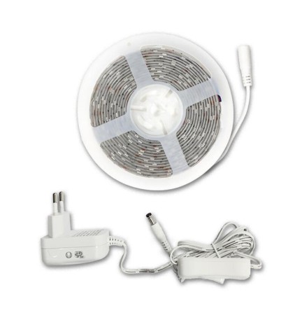 KIT STRIP LED 12W 5 M IP54 NATURALE