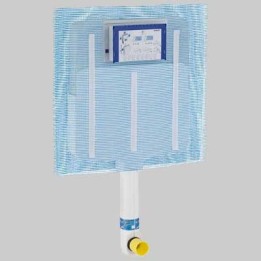CASSETTA INCASSO SIGMA8 WC - Doppio scarico