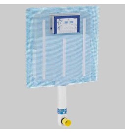 CASSETTA INCASSO SIGMA8 WC - Doppio scarico