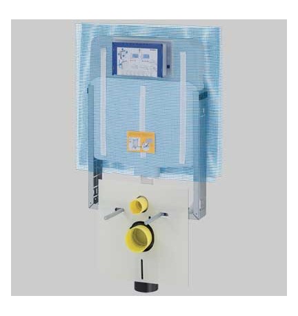 CASSETTA INCASSO COMBIFIX SIGMA8 WC SOSPESI Doppio scarico