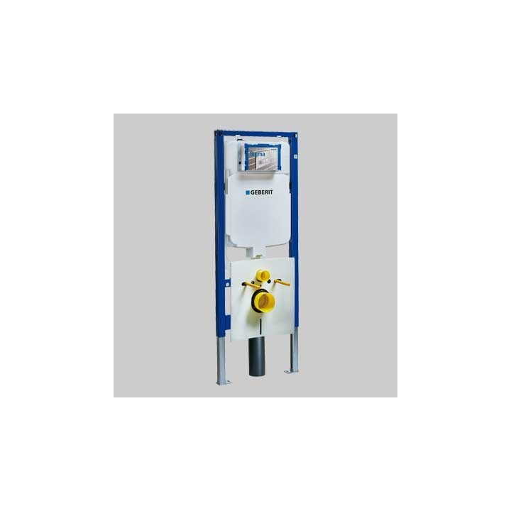 CASSETTA INCASSO DUOFIX ITALIA SIGMA8 WC SOSPESI - Doppio scarico