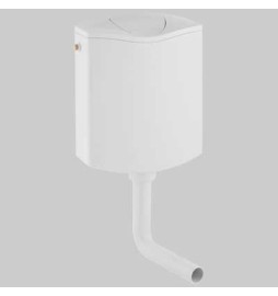 CASSETTA ZAINO AP116 DOPPIO SCARICO - BIANCA