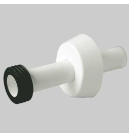 CANOTTO DI COLLEGAMENTO TIPO GEBERIT-GROHE - BIANCO