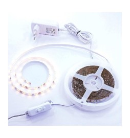 KIT STRIP LED 7,2W 3 M IP54 NATURALE